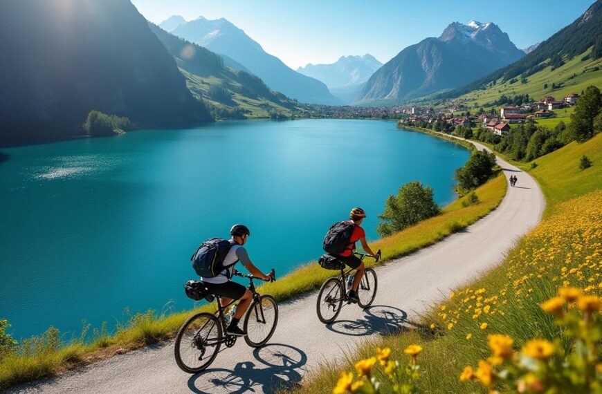 Les meilleures étapes pour un tour du lac Léman en vélo en 3 jours
