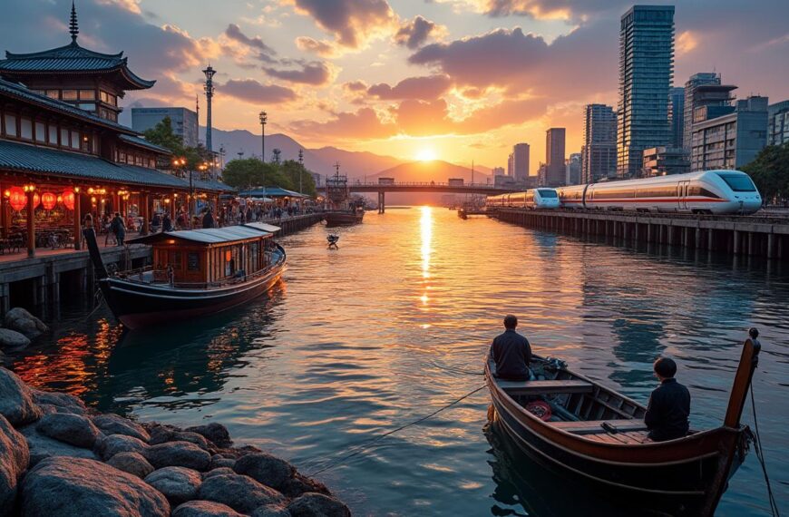 Ports du Japon : quand le littoral relie héritages anciens et modernité