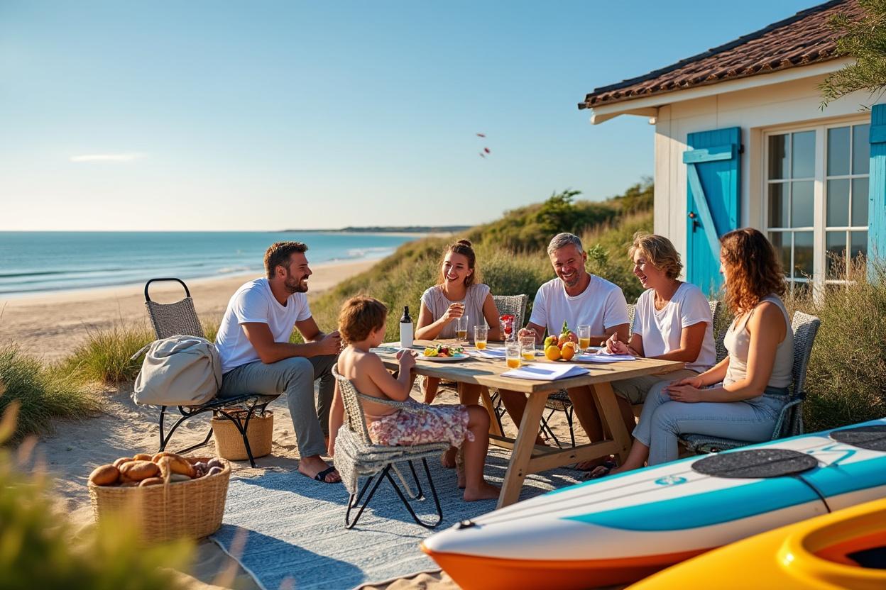 Comment organiser des vacances collectives en Vendée ?